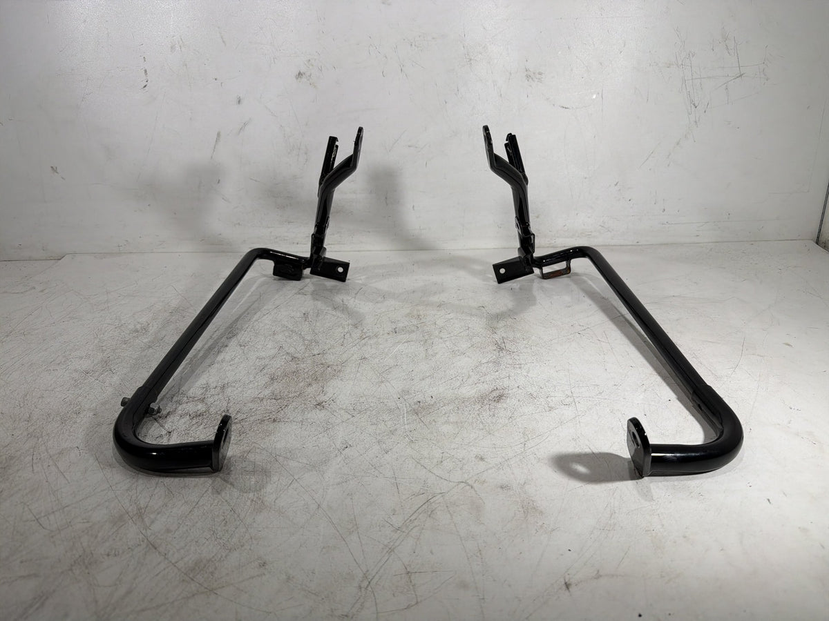 2010 Harley Street Glide Touring OEM Rear Left Right Saddlebag Guard Rails Bar