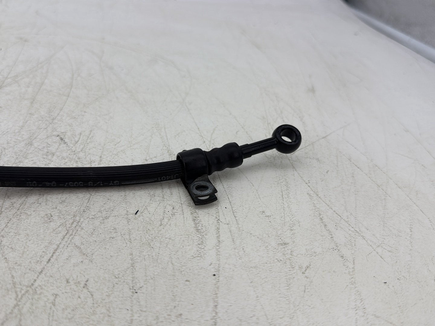 2004 Harley Dyna Super Glide FXDI OEM Rear Brake Hose Line Pipe