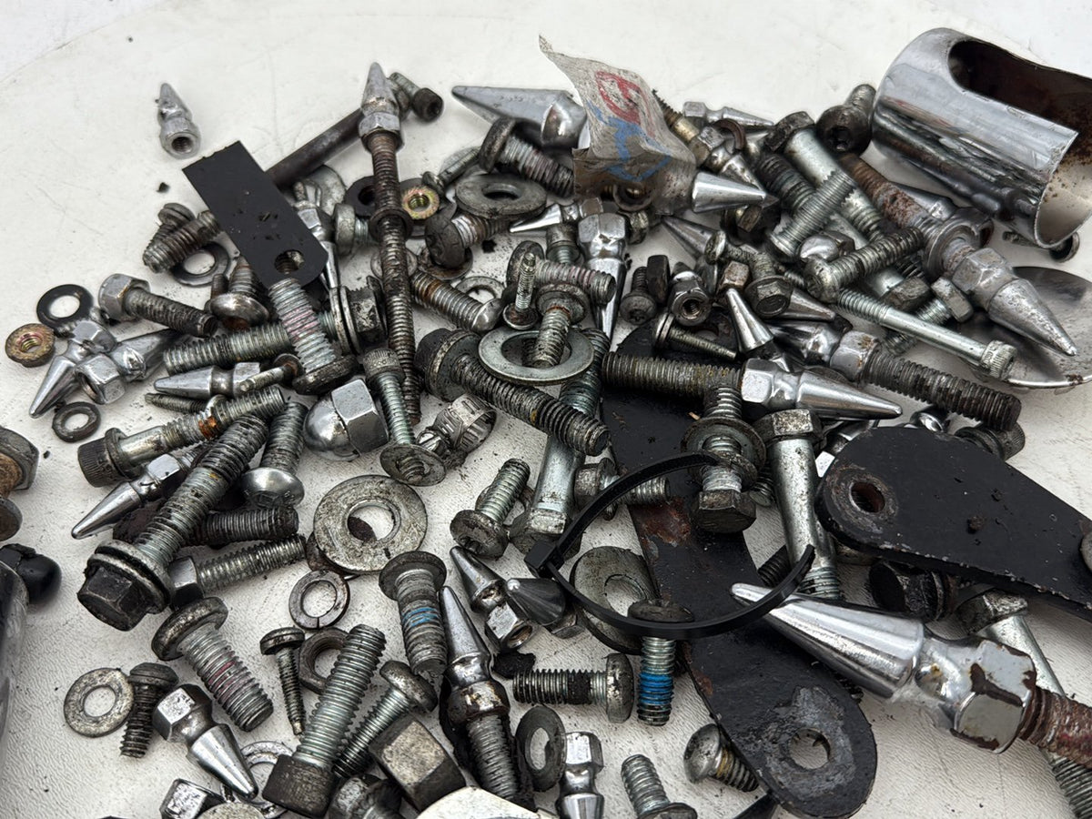 2006 Harley Dyna FXDWGI Wide Glide OEM Hardware Bolts Nuts & Brackets