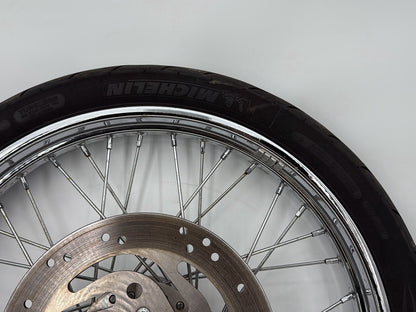 2004 - 2013 Harley-Davidson Sportster 883 Custom Front Wheel Rim Tire Spoked 44610-05