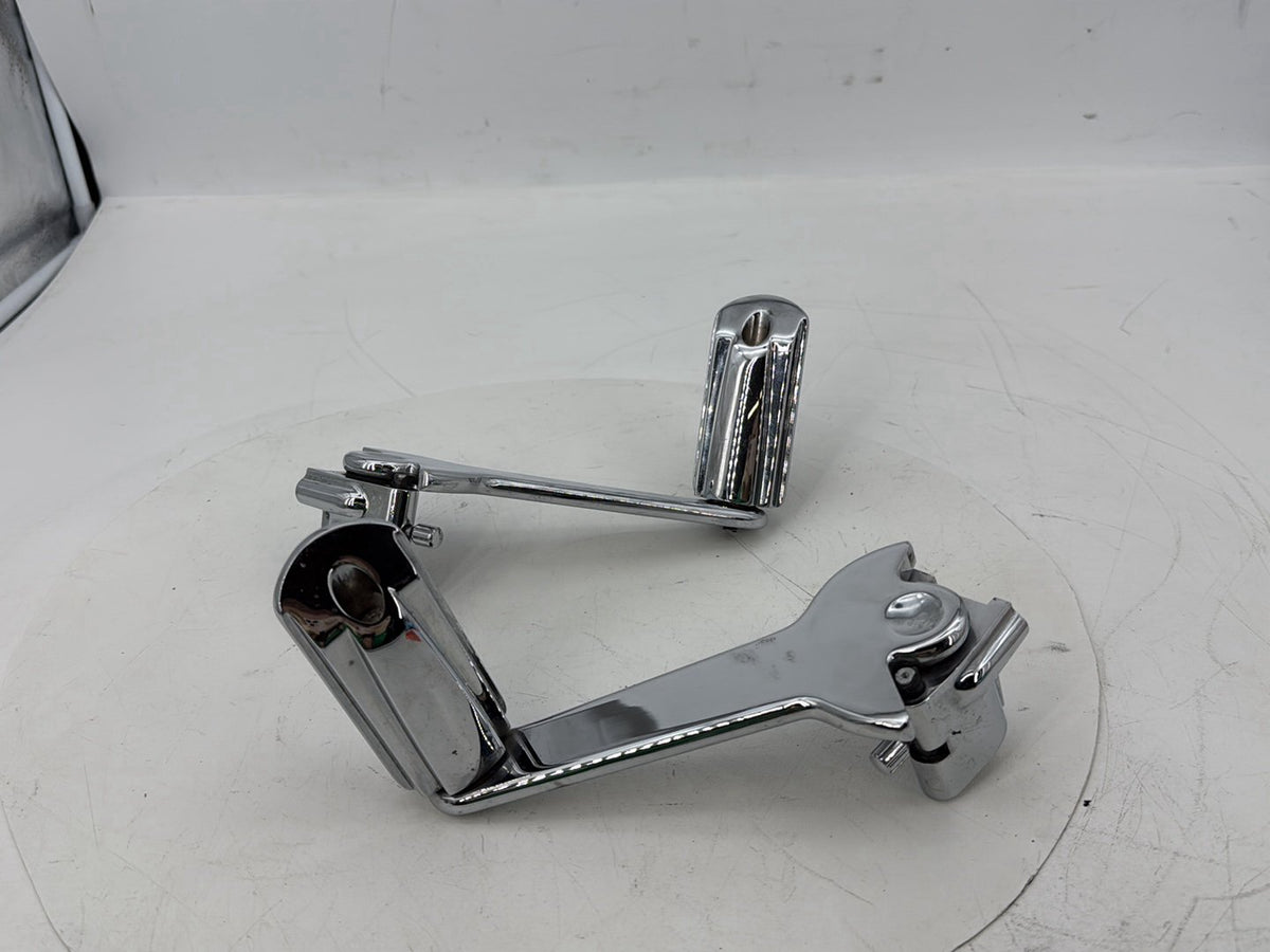 02 Harley Touring CVO Screamin Road King Passenger Left Right Foot Pegs Kuryakyn