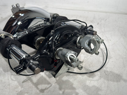 1998 Harley Touring FLHTCUI Electra Glide Ultra OEM Front Triple Tree Set & LH RH Fork Legs Sliders