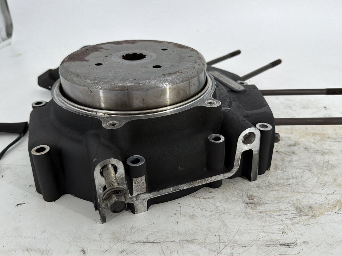 2008 Harley Touring FLHTCUI Electra Ultra OEM Crankcase Shaft Engine Motor Cover