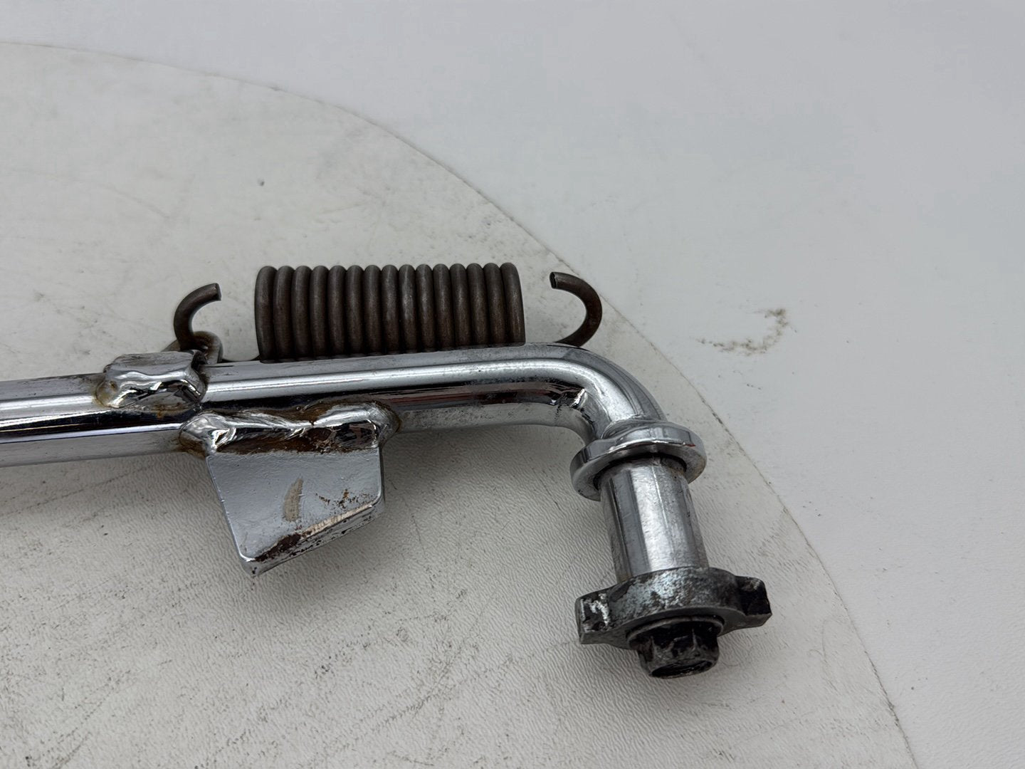 2012 Harley Dyna Fat Bob FXDF 103 OEM Left Side Jiffy Kick Stand & Spring