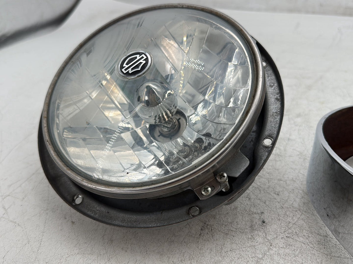 2010 Harley Road King Touring Classic OEM Headlight Headlamp Head Light Halogen