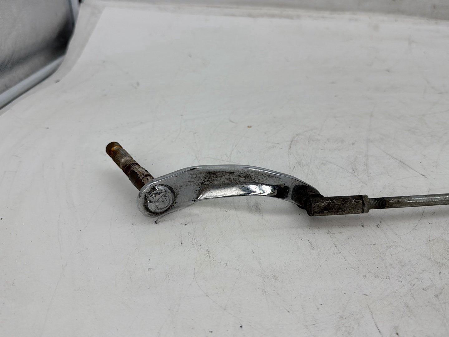 2002 Harley Heritage Softail Classic FLSTC OEM Gear Shifter Lever w/ Rod linkage