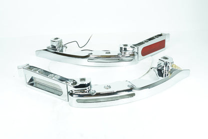 2008 - 2016 Harley-Davidson Touring Electra Glide Ultra Left Right Saddlebag Fender Struts Brackets 90200503