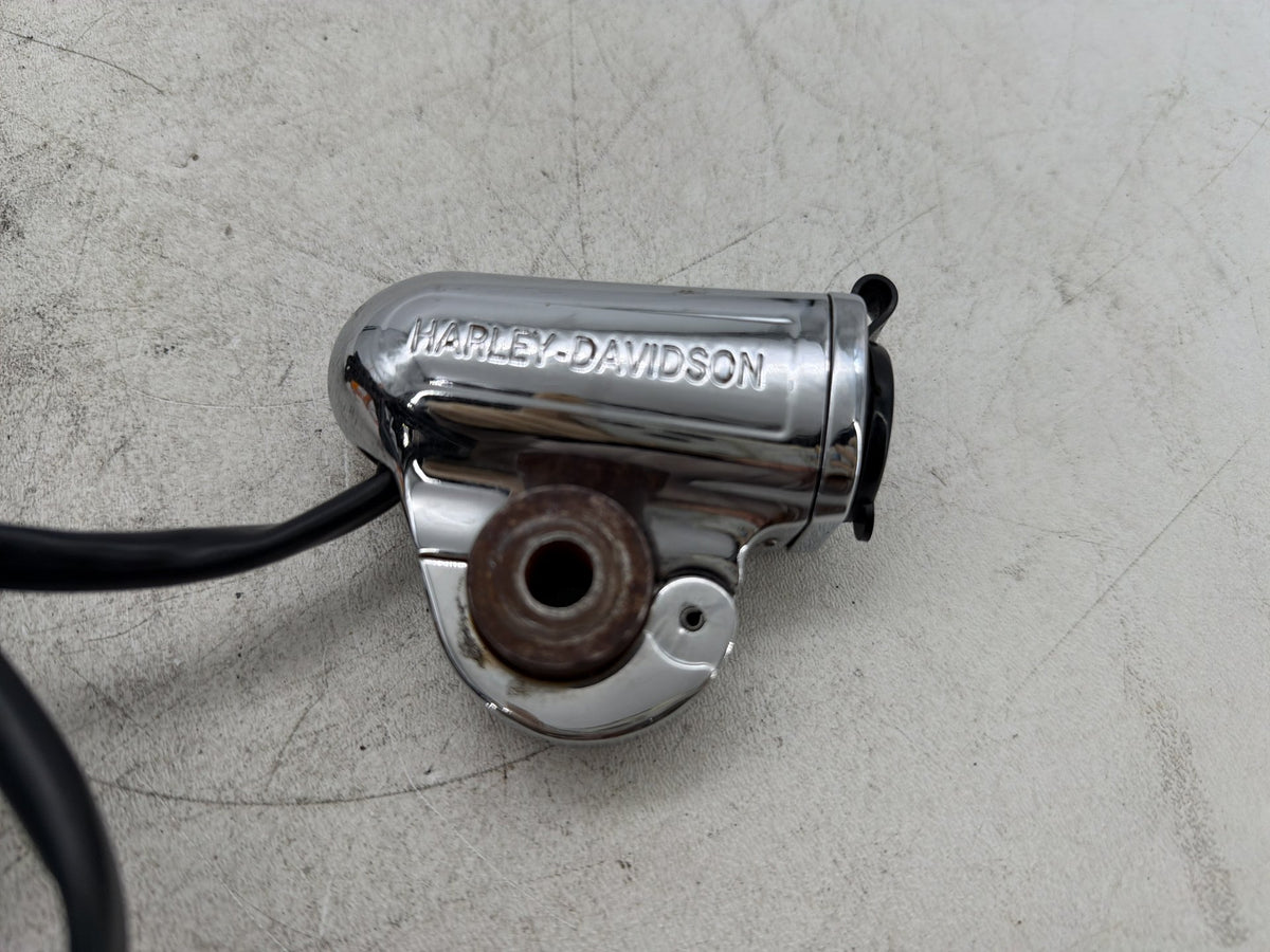 2001 Harley Fat Boy Softail FLSTFI OEM Handlebar Mounted Auxiliary Power Port