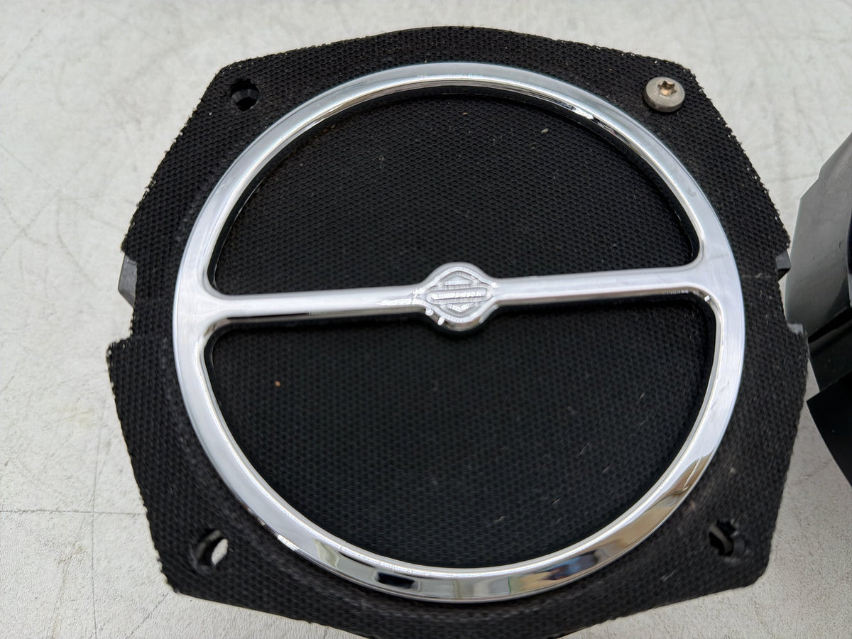 2009 Harley Electra Glide Touring CVO Eagle OEM Left Right Sound Audio Speakers