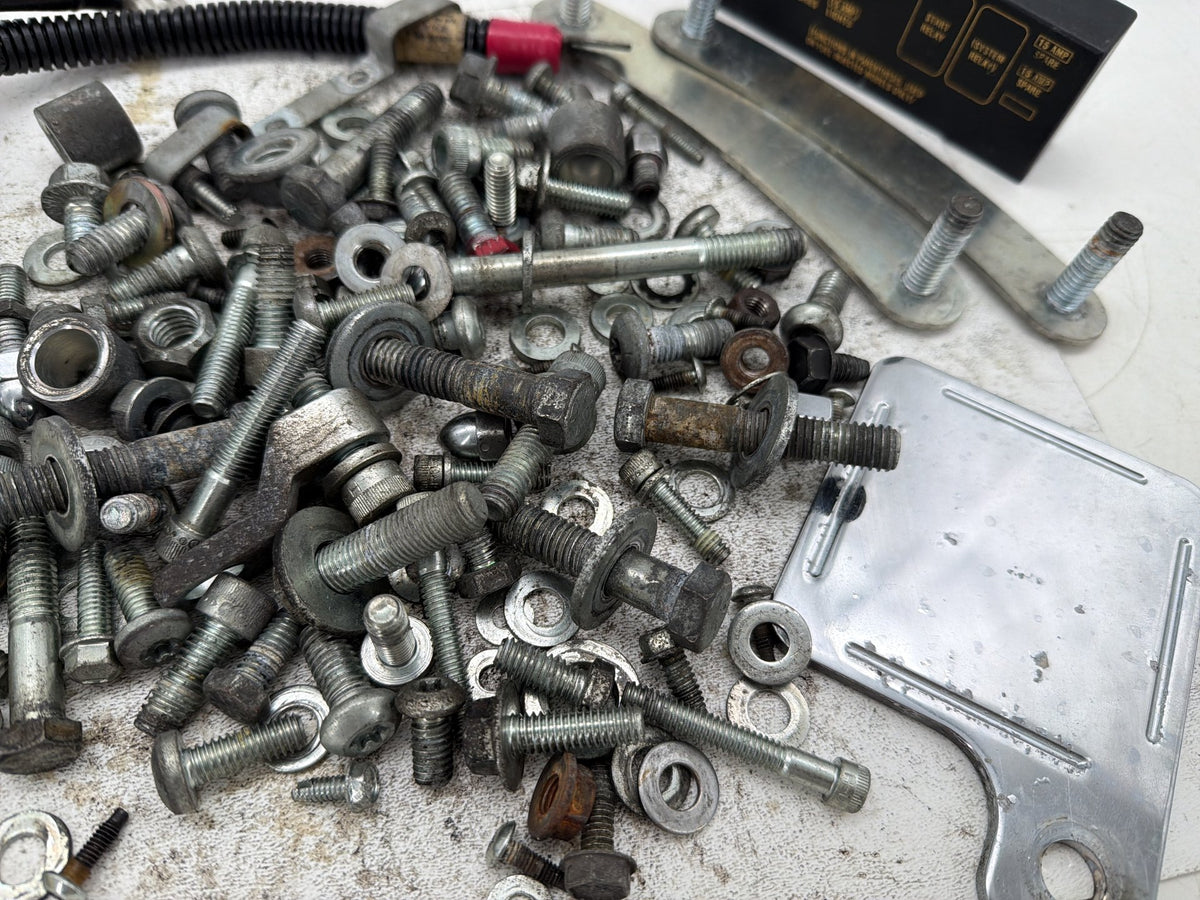 2001 Harley Softail Deuce FXSTD OEM Hardware Bolts Nuts & Brackets