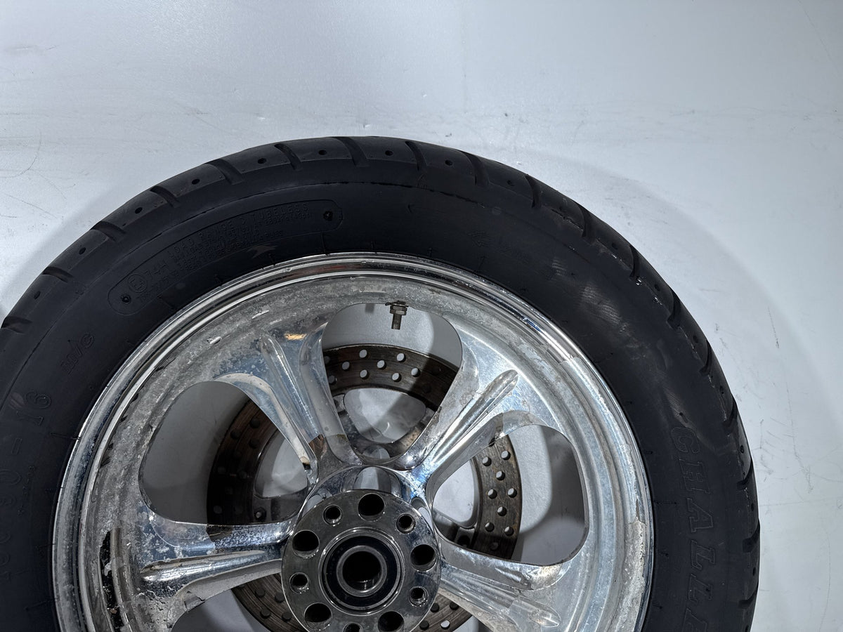 2001 Harley Softail Standard Front Rear Wheel Rim Tire MH90/21 130/90-16 16" 21"