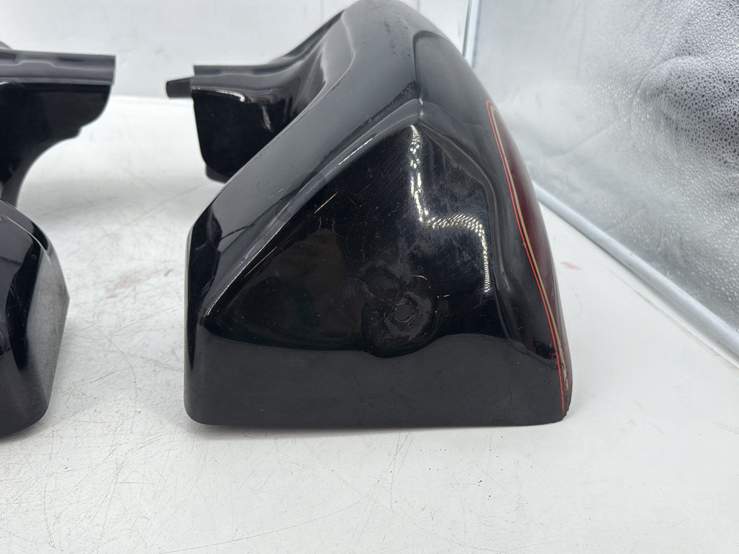 2005 Harley Dyna FXDWG Wide Glide OEM Left & Right Lower Fairing Cowl Covers