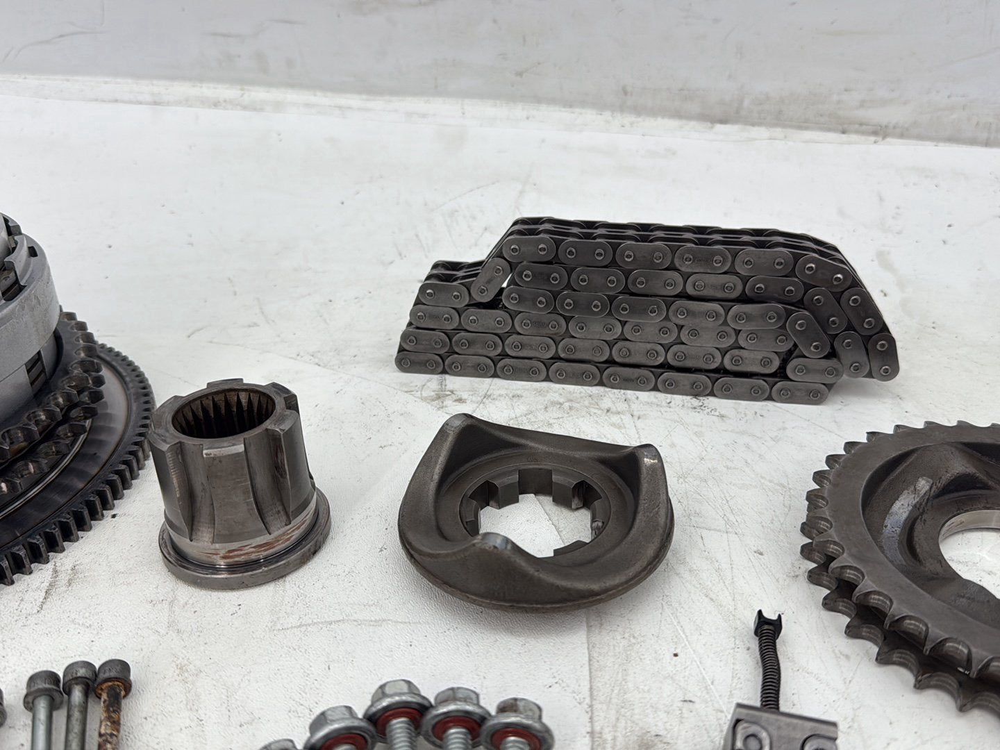 2006 Harley Dyna Super Glide Custom FXDCI OEM Clutch Basket Chain Tensioner Kit