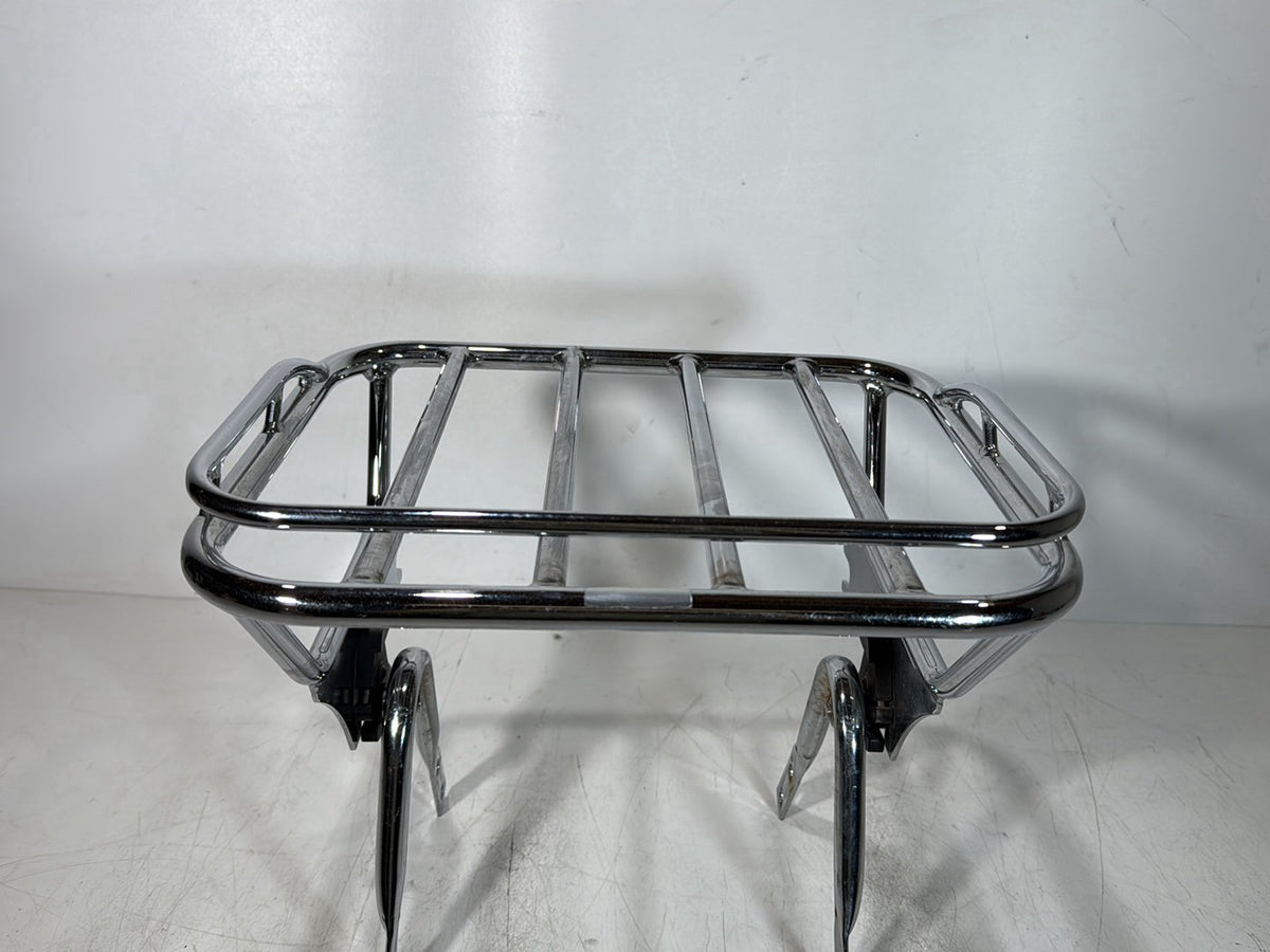 08 Harley Touring Electra Glide Ultra Rear Back Luggage Rack Storage Baggage Bar