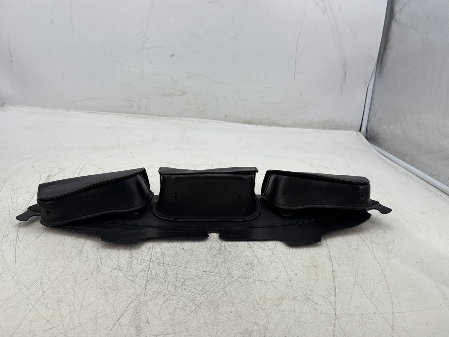 07 Harley Electra Glide Touring Ultra OEM Front Onboard Tool Bag Leather Storage
