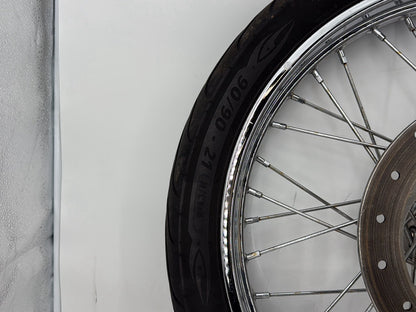 2004 - 2013 Harley-Davidson Sportster 883 Custom Front Wheel Rim Tire Spoked 44610-05