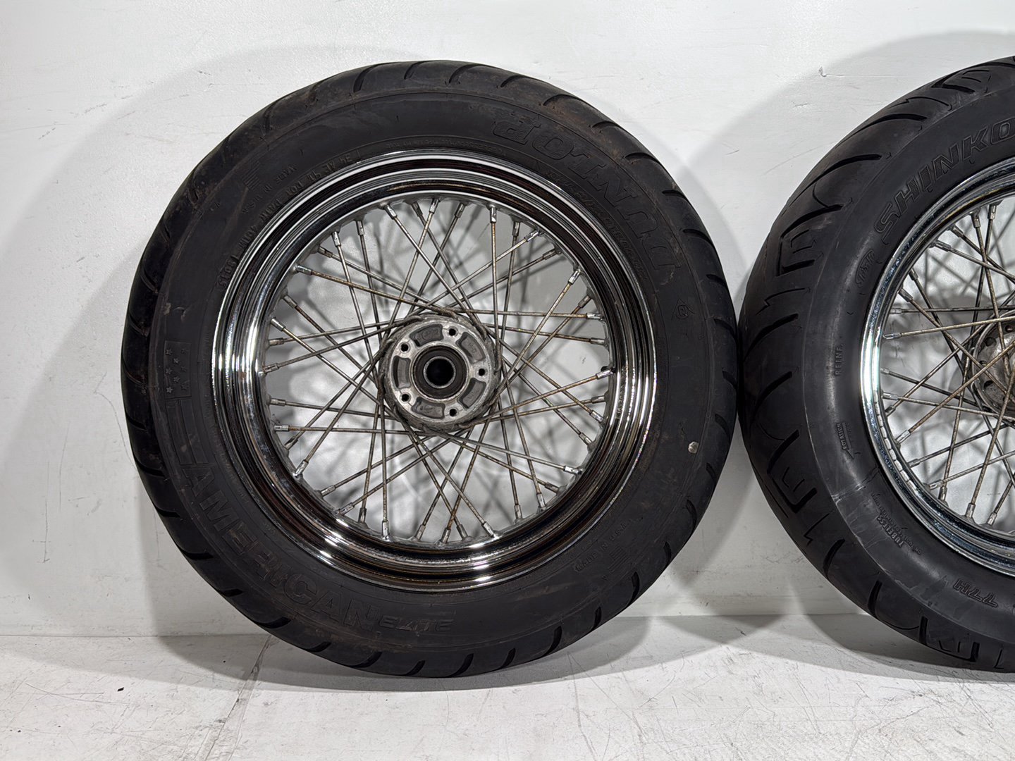 2006 Harley Touring FLHTCI Electra Glide Classic OEM Front Rear Wheel Rim Tire Spoked