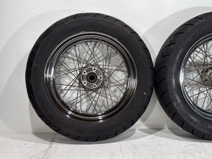 2006 Harley Touring FLHTCI Electra Glide Classic OEM Front Rear Wheel Rim Tire Spoked