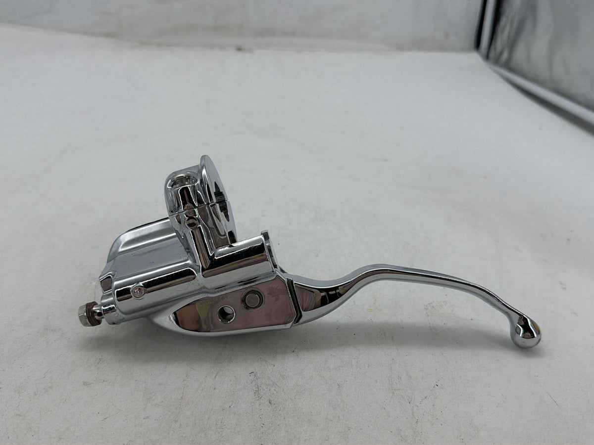 10 Harley Street Glide Touring OEM Front RH Brake Lever Master Cylinder CHROME