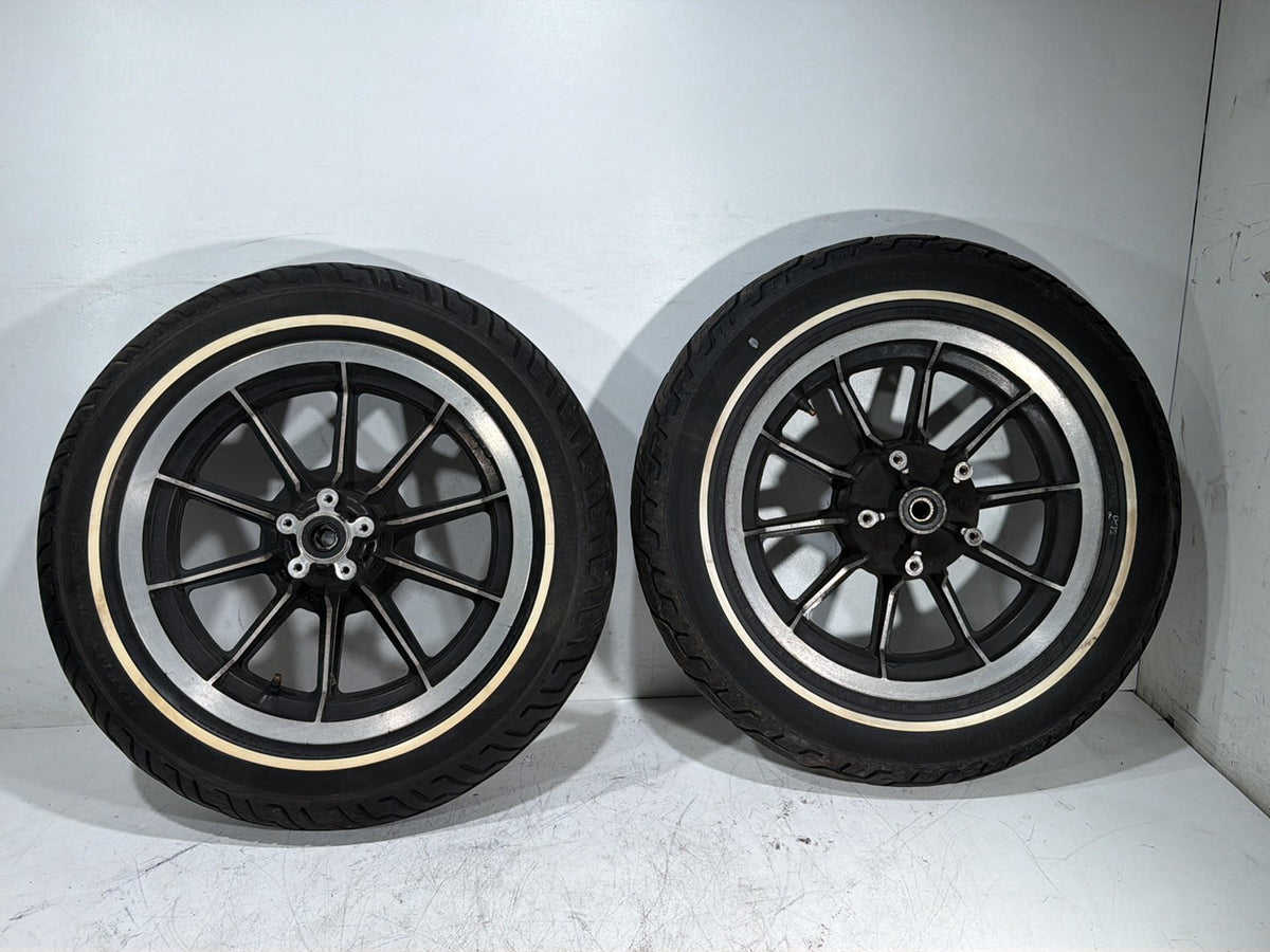 1993 Harley Electra Glide Touring FLHT Front & Rear Wheel Rim Tire MT90B16 16"