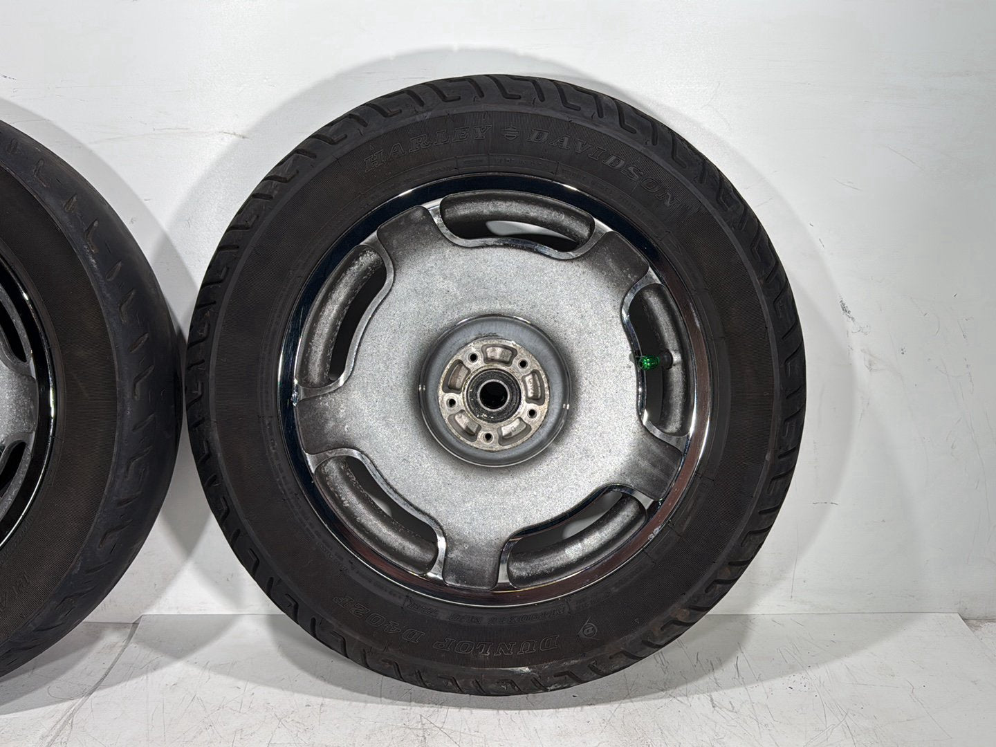 2004 Harley Road King Touring Custom FLHRSI OEM Front & Rear Wheel Rim Tire