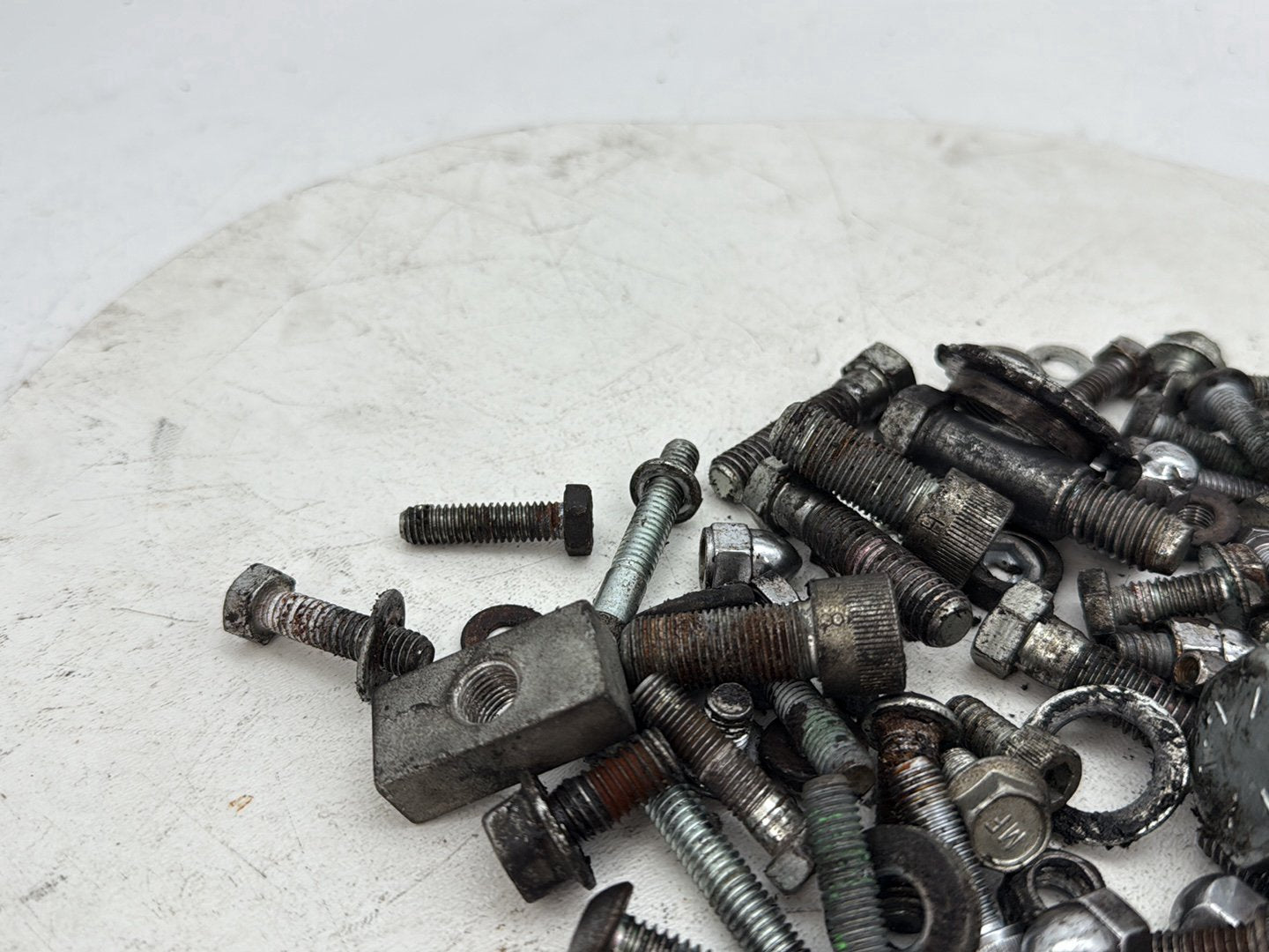 1998 Harley Softail Custom FXSTC OEM Hardware Bolts Nuts & Brackets