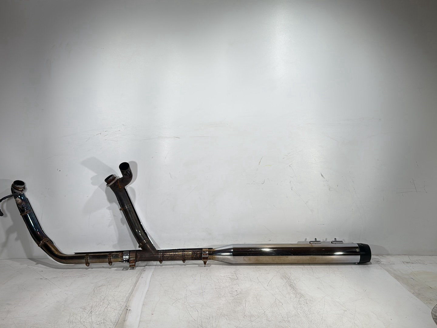 2007 Harley Electra Glide Touring Ultra FLHTCUI Exhaust Header Pipes Muffler