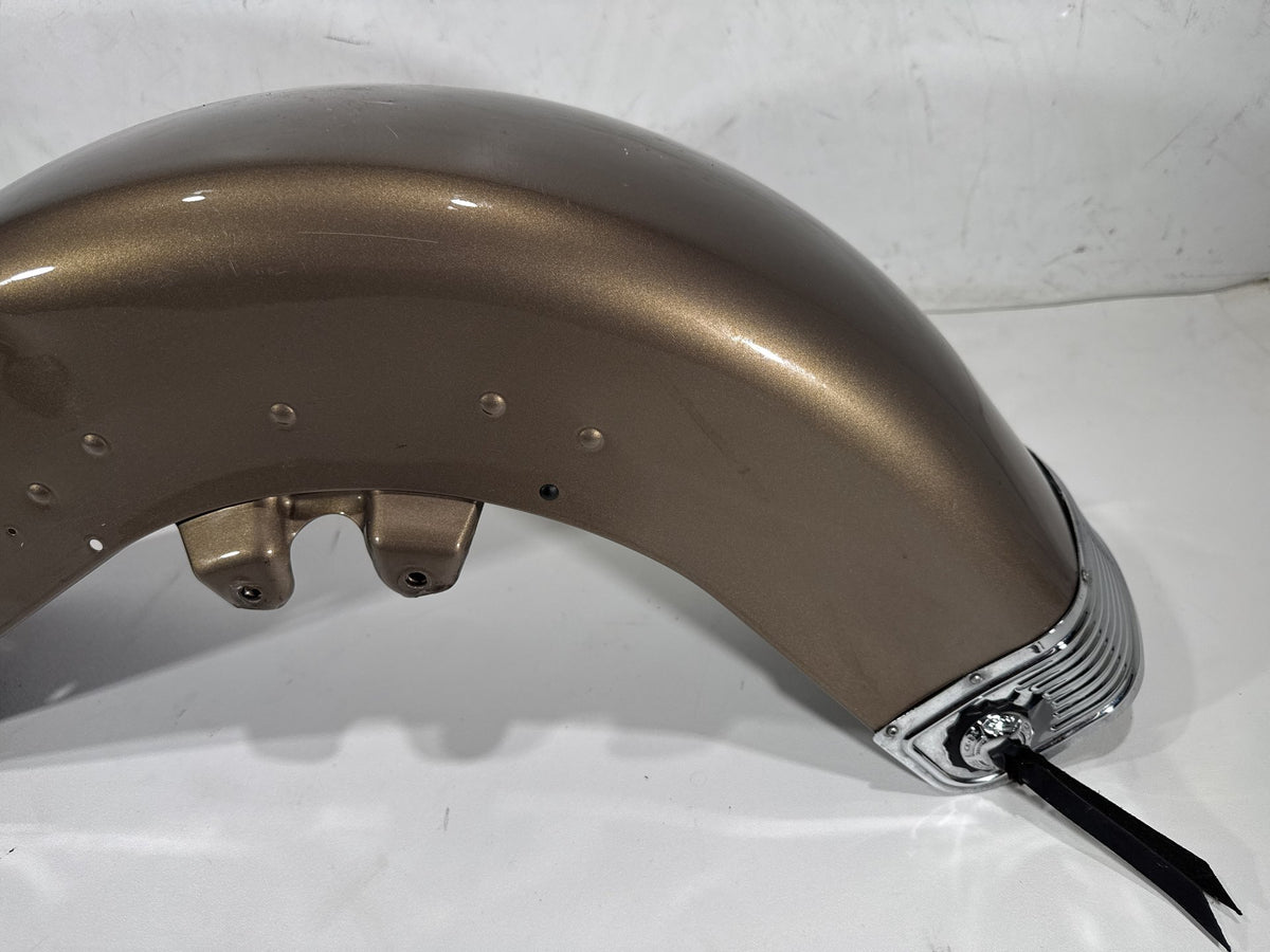 2004 Harley Road King Touring Classic Front Wheel Fender Shell Panel DENTED BENT
