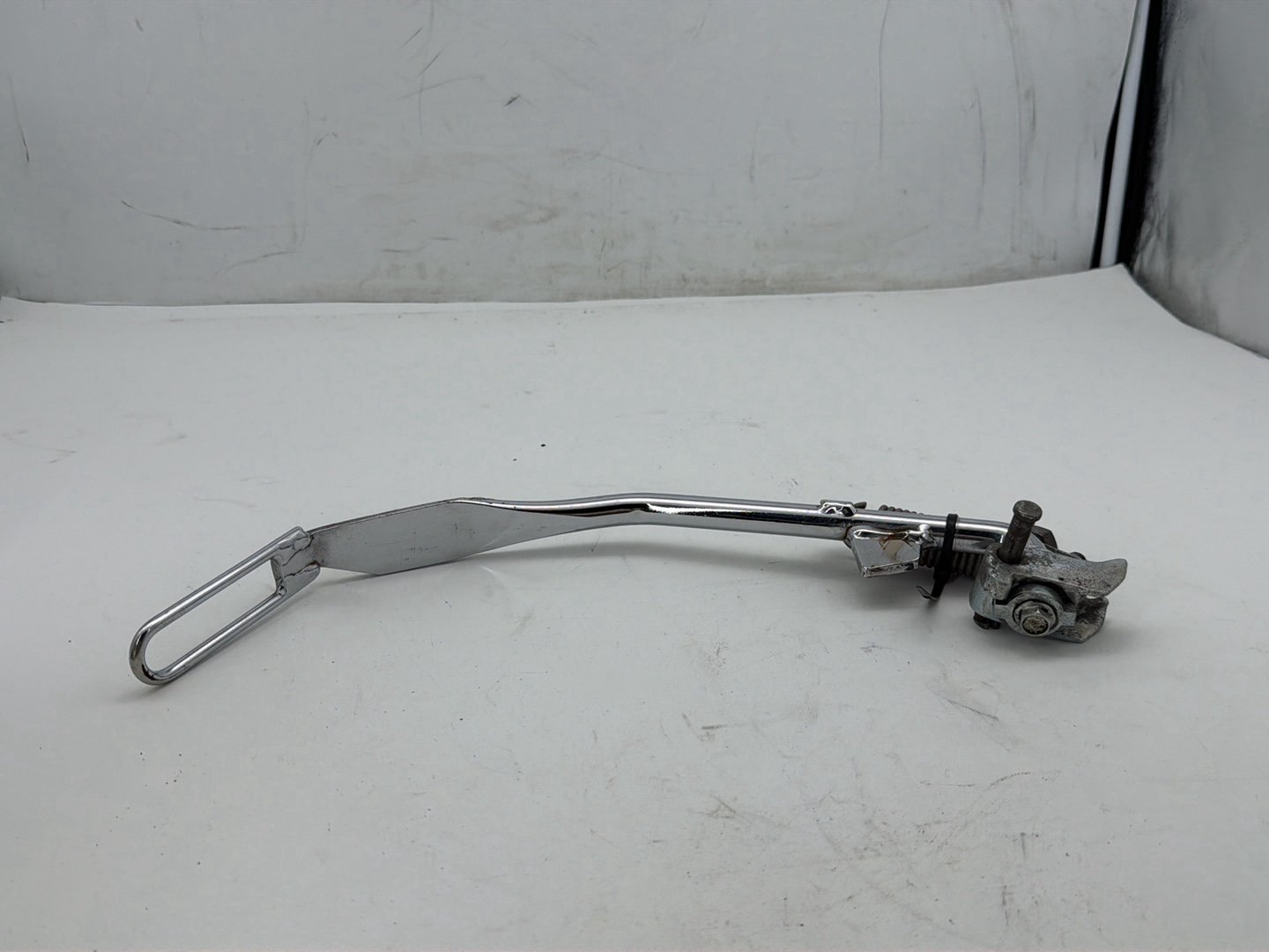2008 Harley Dyna Fat Bob FXDF OEM Left Side Jiffy Kick Stand & Spring