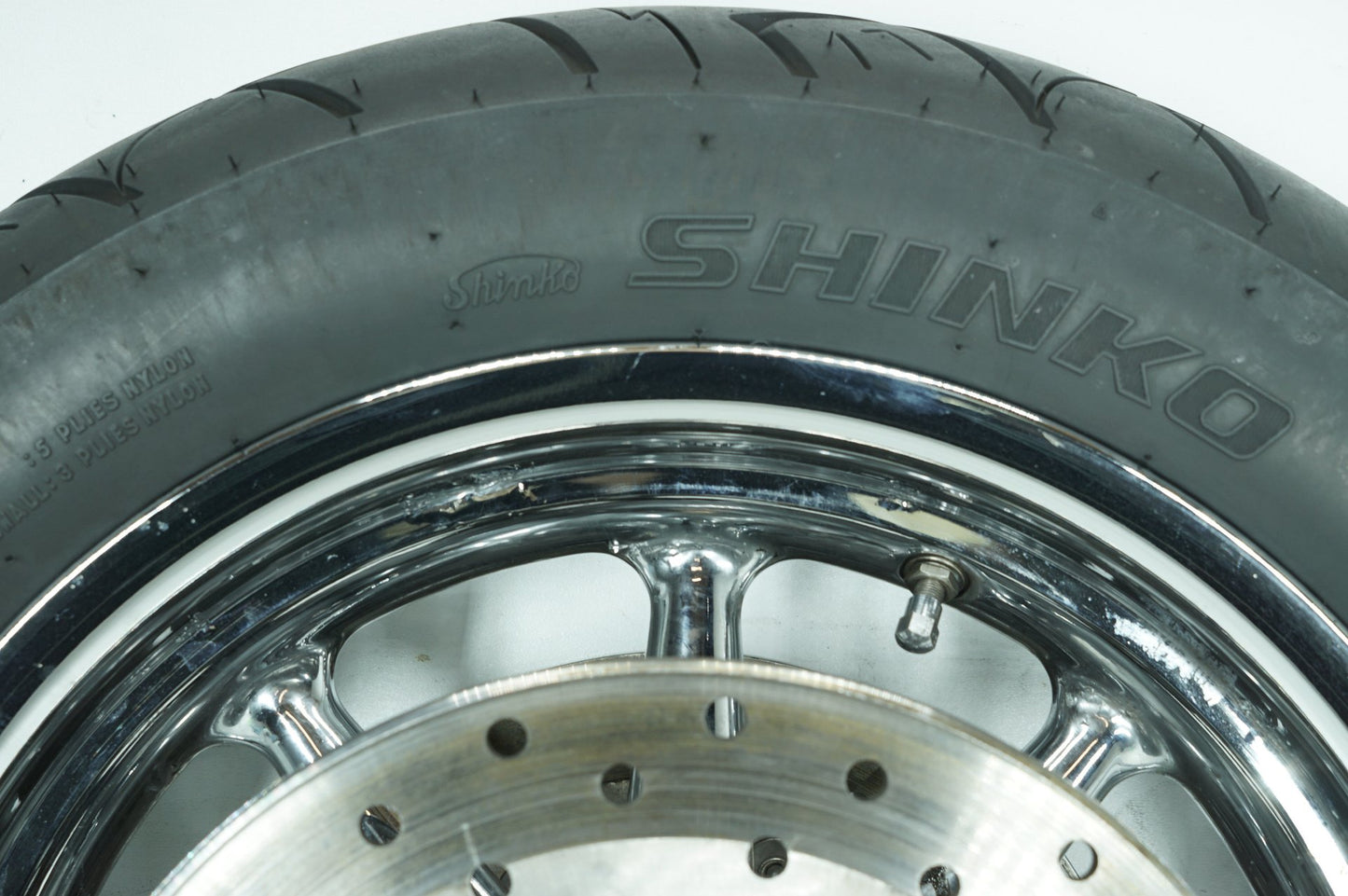2007 - 2012 Harley-Davidson Touring CVO Electra Screamin Eagle Front Wheel Rim Tire 130/90B16
