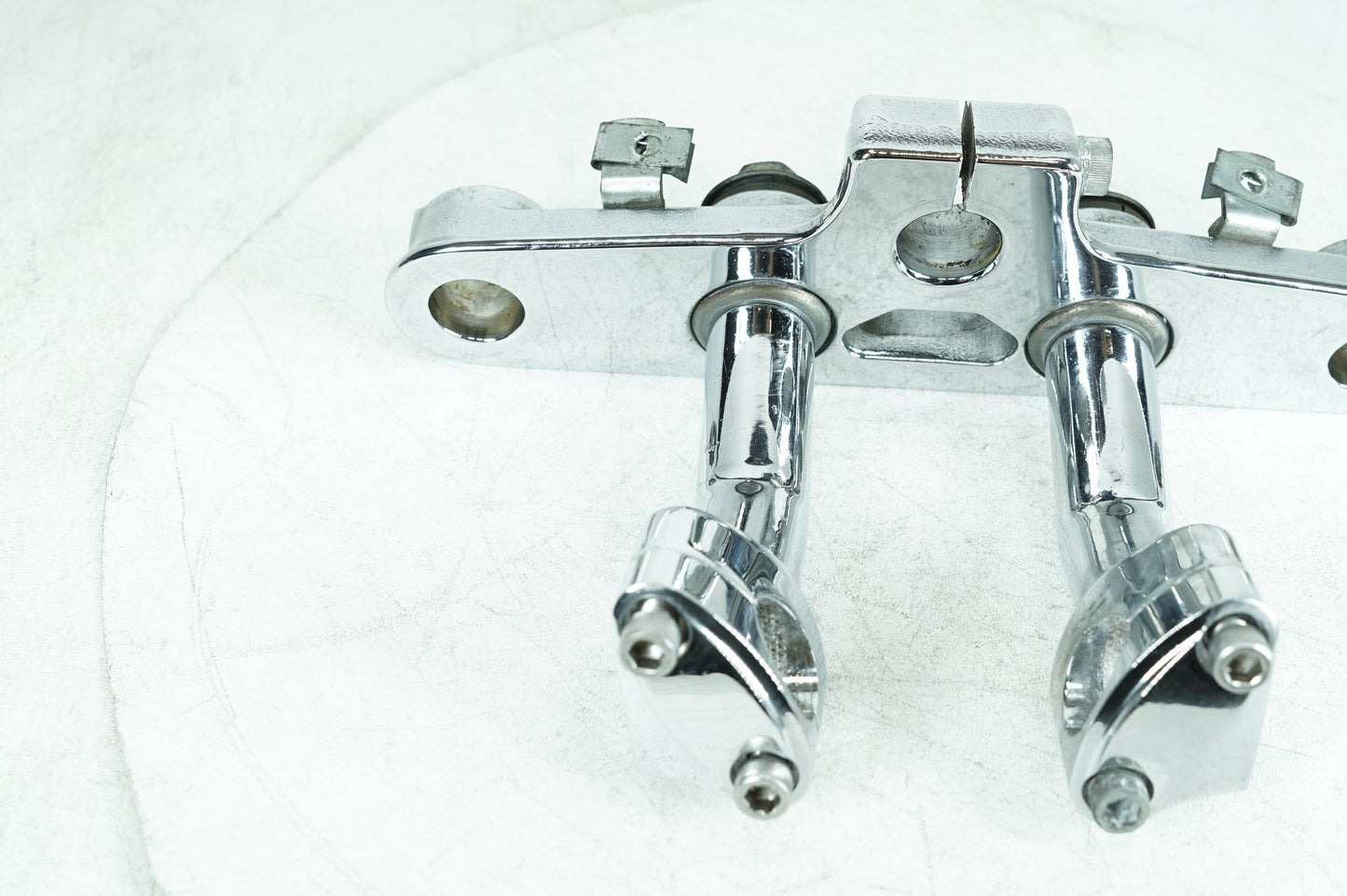 1999 - 2006 Harley-Davidson Softail Fat Boy Front Fork Upper Triple Tree Clamps  	45456-86B