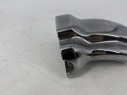 2005 Harley Sportster XL883C 883 Custom OEM Front Handlebar Riser Top Clamp Chrome