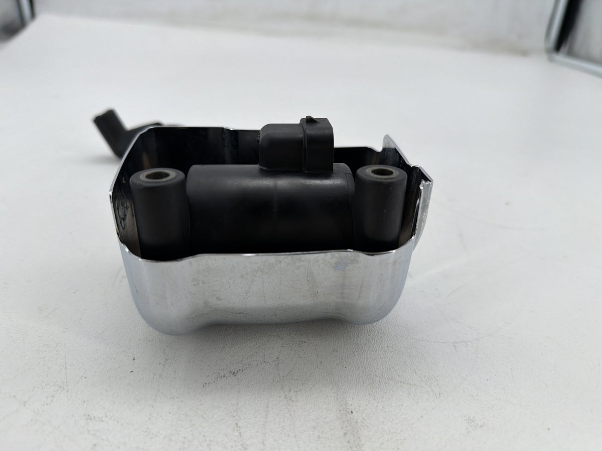2011 Harley Softail Deluxe FLSTN OEM Ignition Coil Spark Plugs Cable w/ Cover