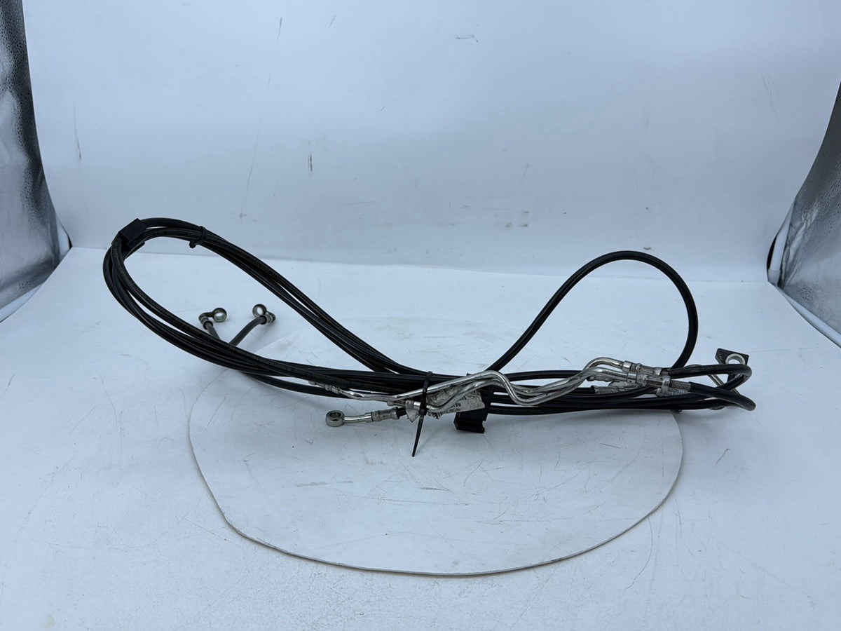 2017 Harley Touring FLHXS Street Glide OEM Front Brake Hose Line Pipe ABS