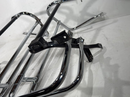 2013 Harley Electra Glide Touring Ultra FLHTCUI OEM Rear Left Right Saddlebag Guard Rails Bar