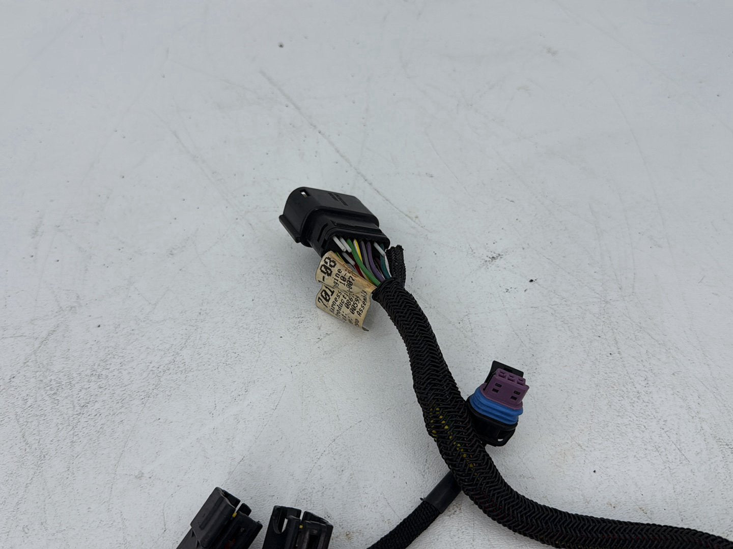 2009 Harley Sportster 883 Low XL883L OEM EFI Fuel Injector Engine Wiring Wire Harness