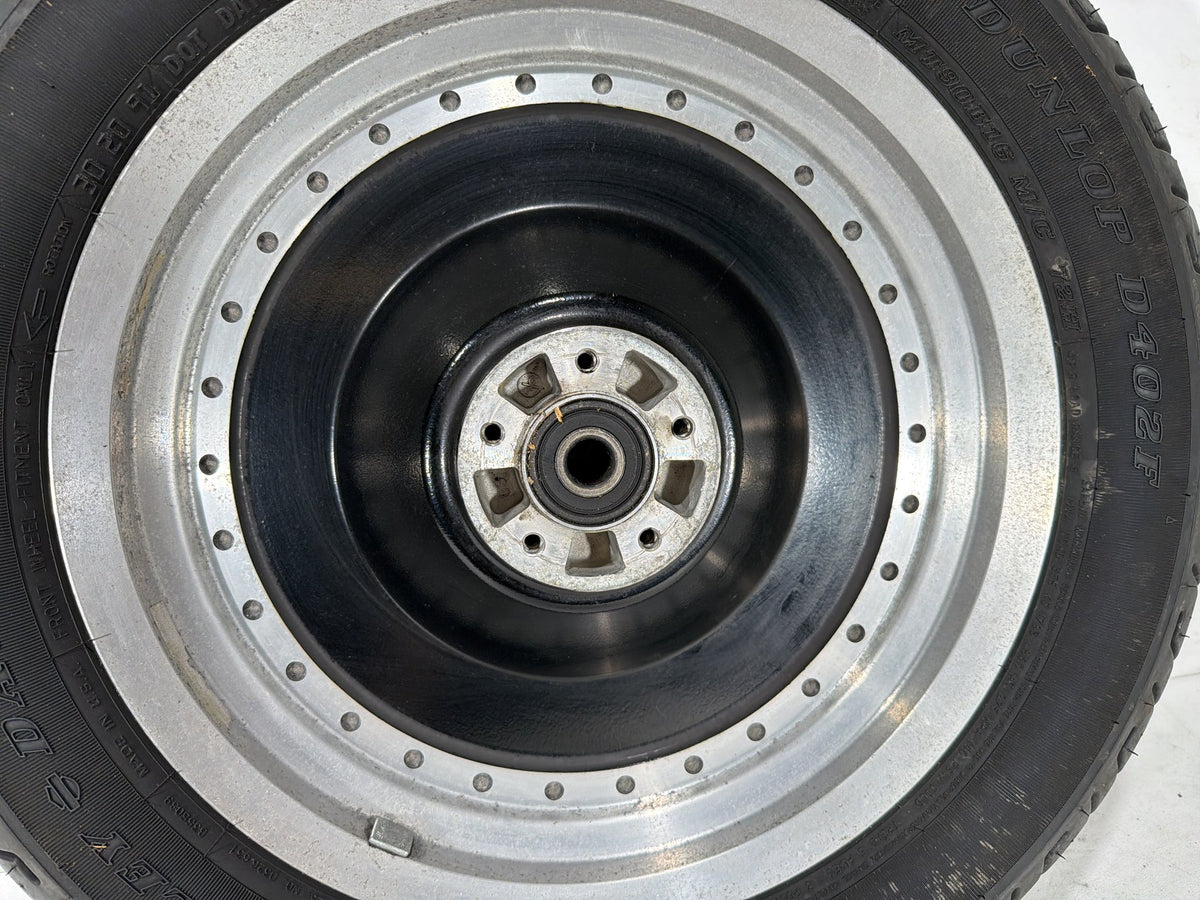 2001 Harley Fat Boy Softail FLSTFI OEM Front Wheel Rim Tire 130/90B16 16"