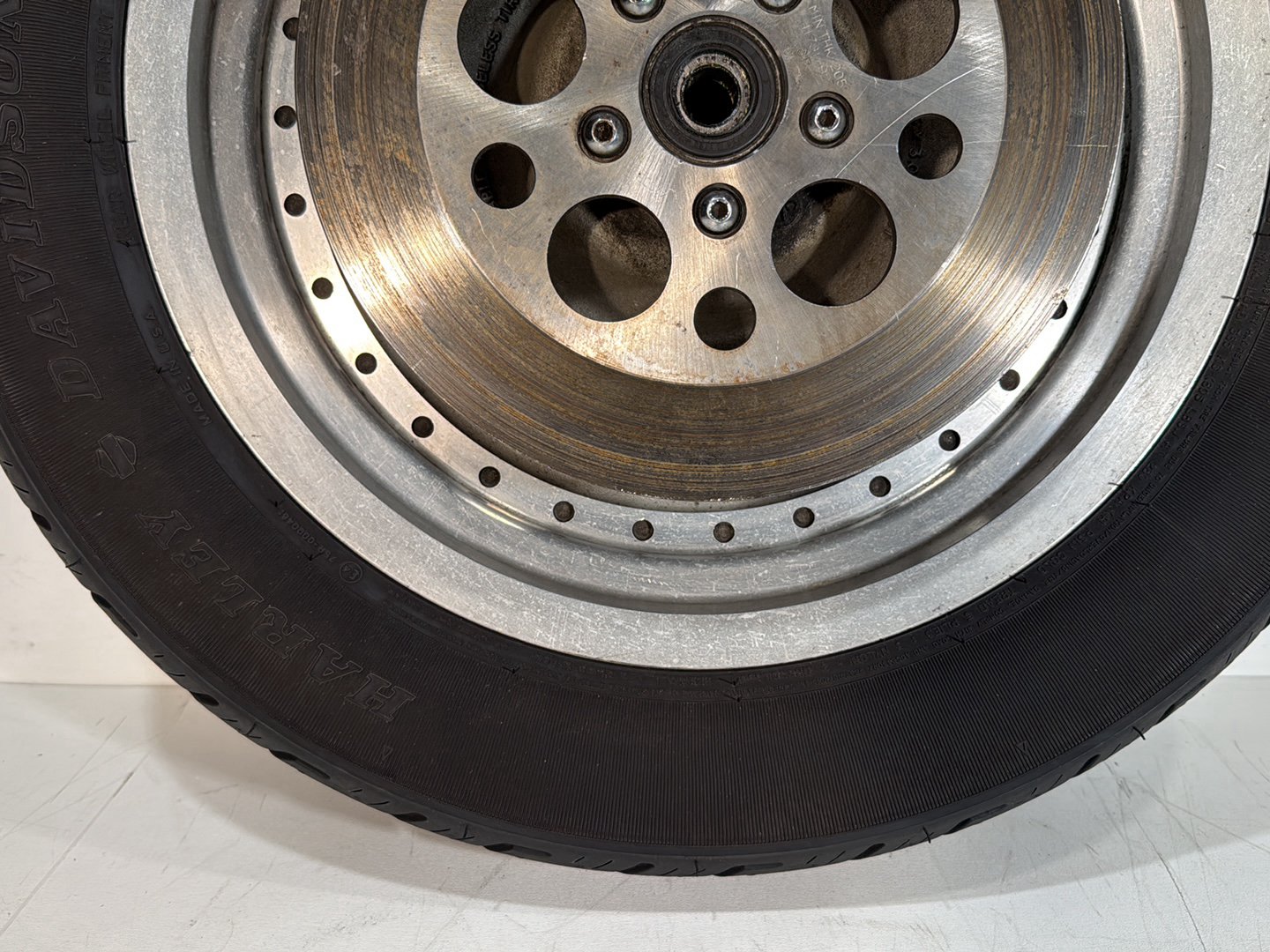 1986 - 1998 Harley-Davidson Softail Heritage Classic Rear Wheel Rim Tire 41058-87B