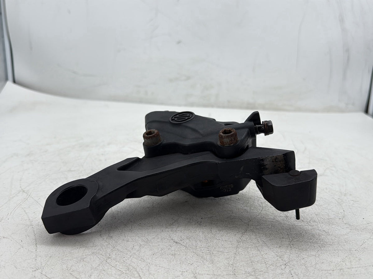 2009 Harley Road King Touring Police OEM Rear Back Brake Caliper w/ Bracket