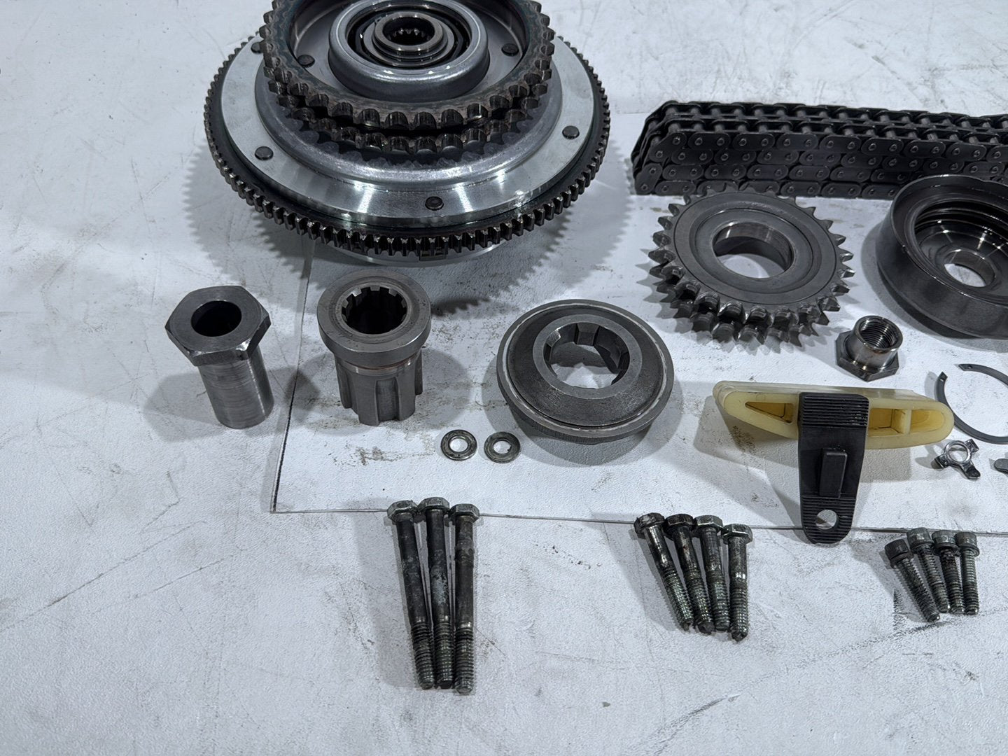 2003 Harley Road King Touring FLHRCI Classic OEM Clutch Basket Chain Tensioner Kit