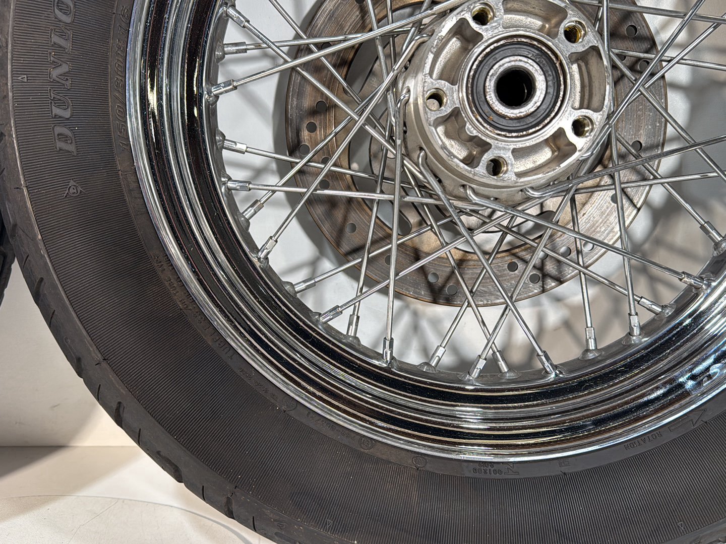 1999 - 2006 Harley-Davidson Softail Heritage Front Rear Wheel Rim Tire Spoked 40700-05 , 42947-06