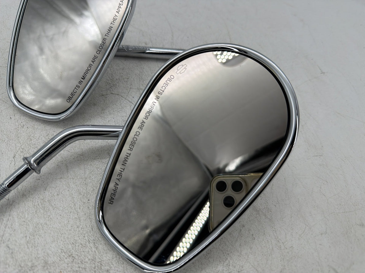 2005 Harley Dyna Super Glide Custom FXDC OEM Left Right Rear View Mirror
