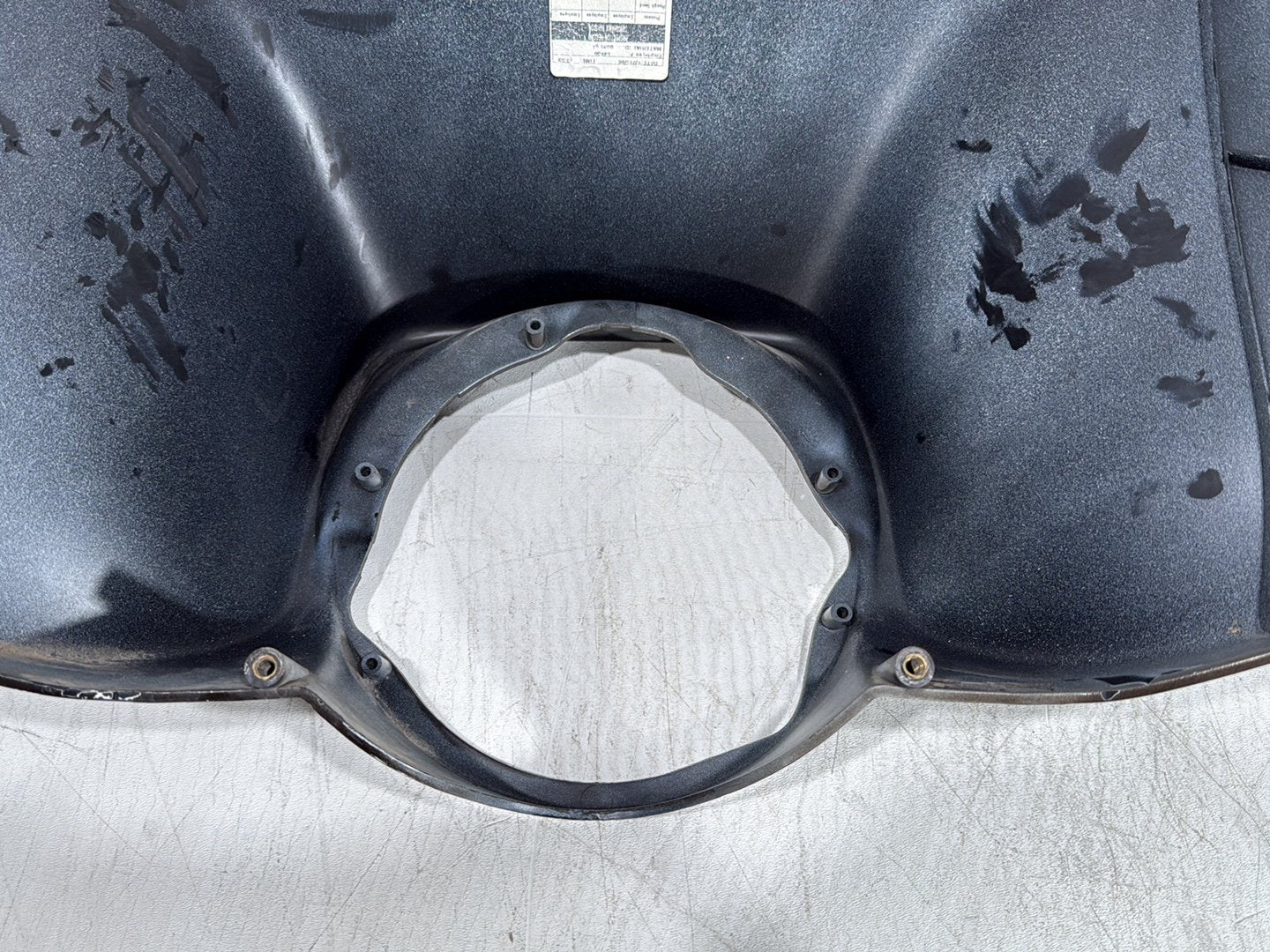 2007 Harley Touring FLHTP Electra Glide Police OEM Front Outer Batwing Fairing Cover