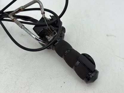 2007 - 2012 Harley-Davidson Touring Street Glide Right Engine Start Kill Switches Controls w/ Hand Grip, Idle Throttle Cables
