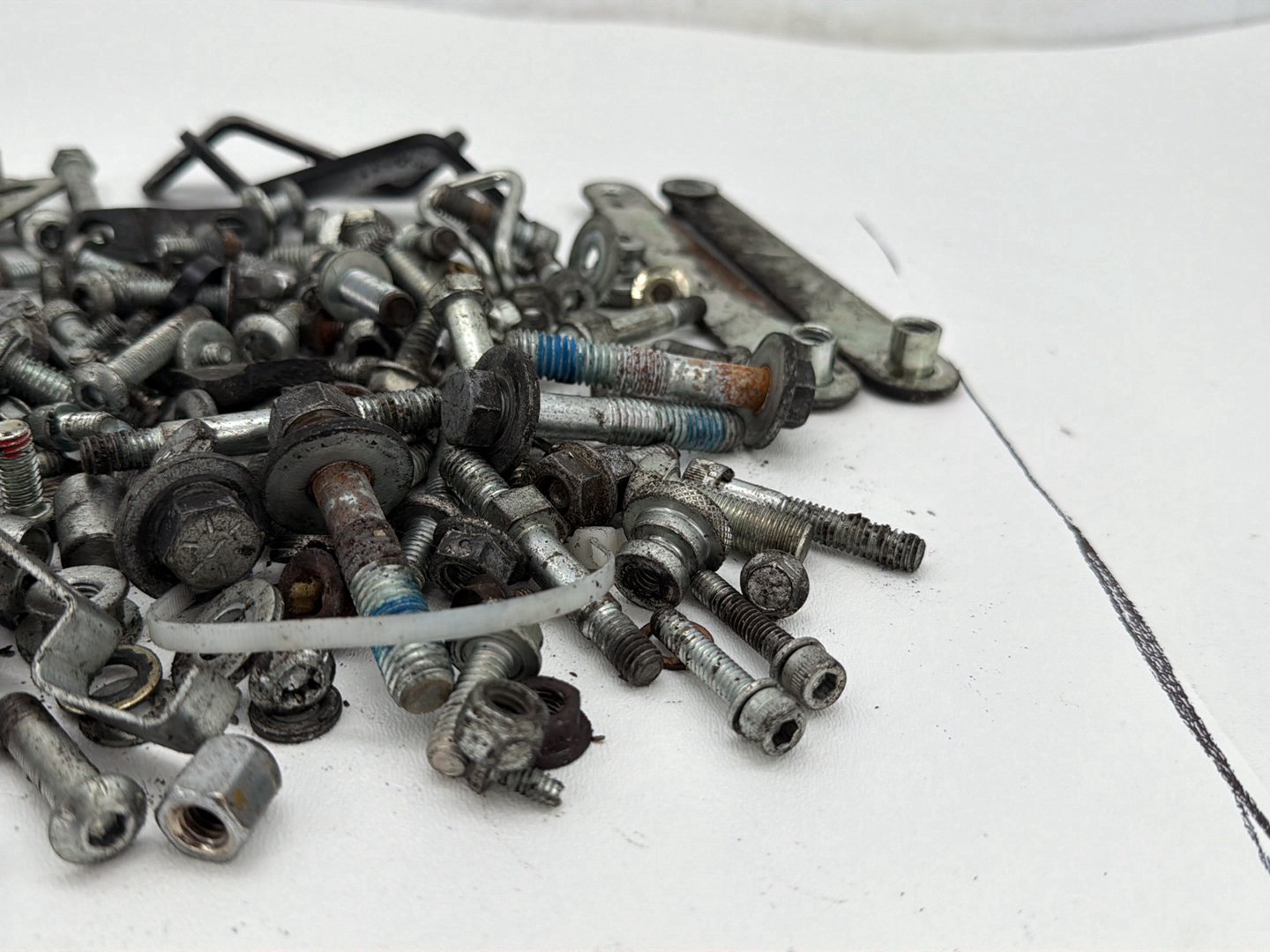 2011 Harley Heritage Softail Classic FLSTC OEM Hardware Bolts Nuts & Brackets