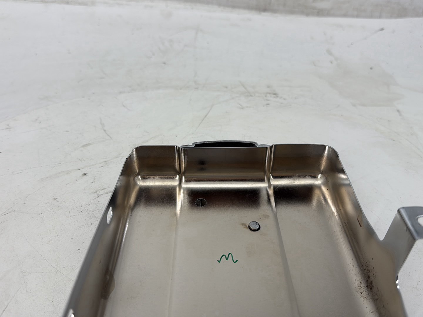2006 Harley Dyna Super Glide Custom FXDCI OEM Lower Battery Tray Stay Box Cover Panel