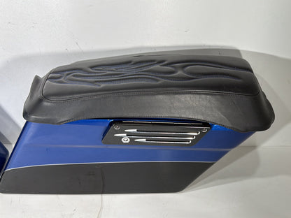 2007 - 2016 Harley-Davidson Touring Electra Glide Ultra Left Right Saddlebags Luggage NOKey 90752-93 , 90753-93