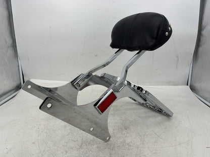 2007 Harley Softail Heritage Classic FLSTC OEM Rear Sissy Bar w/ Backrest Cushion Pad