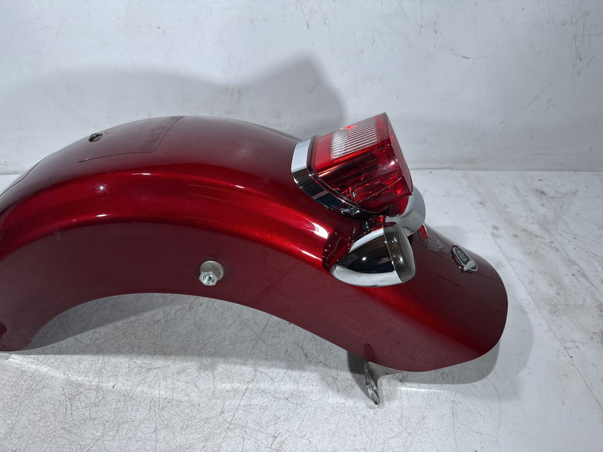 2009 Harley Electra Glide Touring CVO Eagle Rear Wheel Fender & Turn Signals Bar