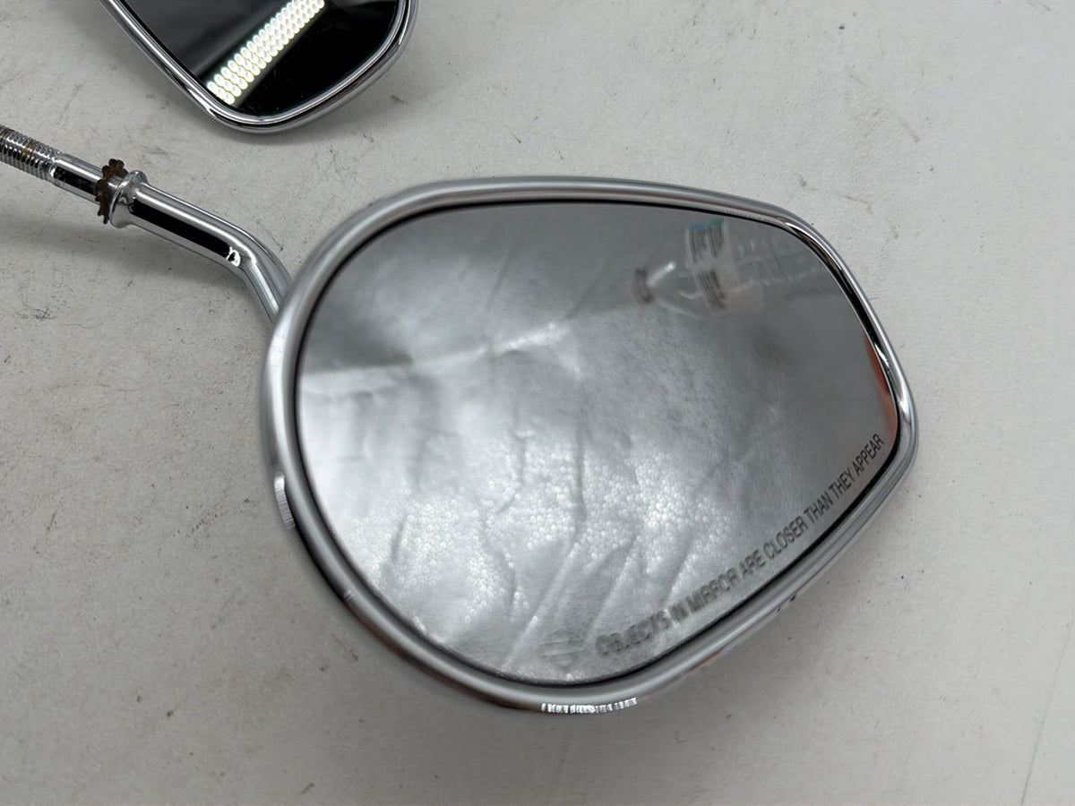 2005 Harley Softail Springer FLSTSCI OEM Left Right Rear View Mirror